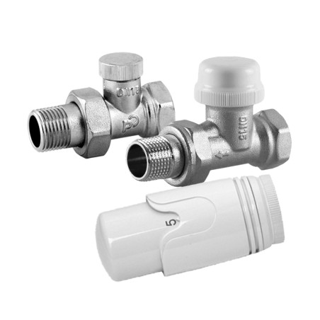 PERFEXIM KOMPLET TERMOSTATYCZNY GRZEJNIKOWY 1/2" PHA-026